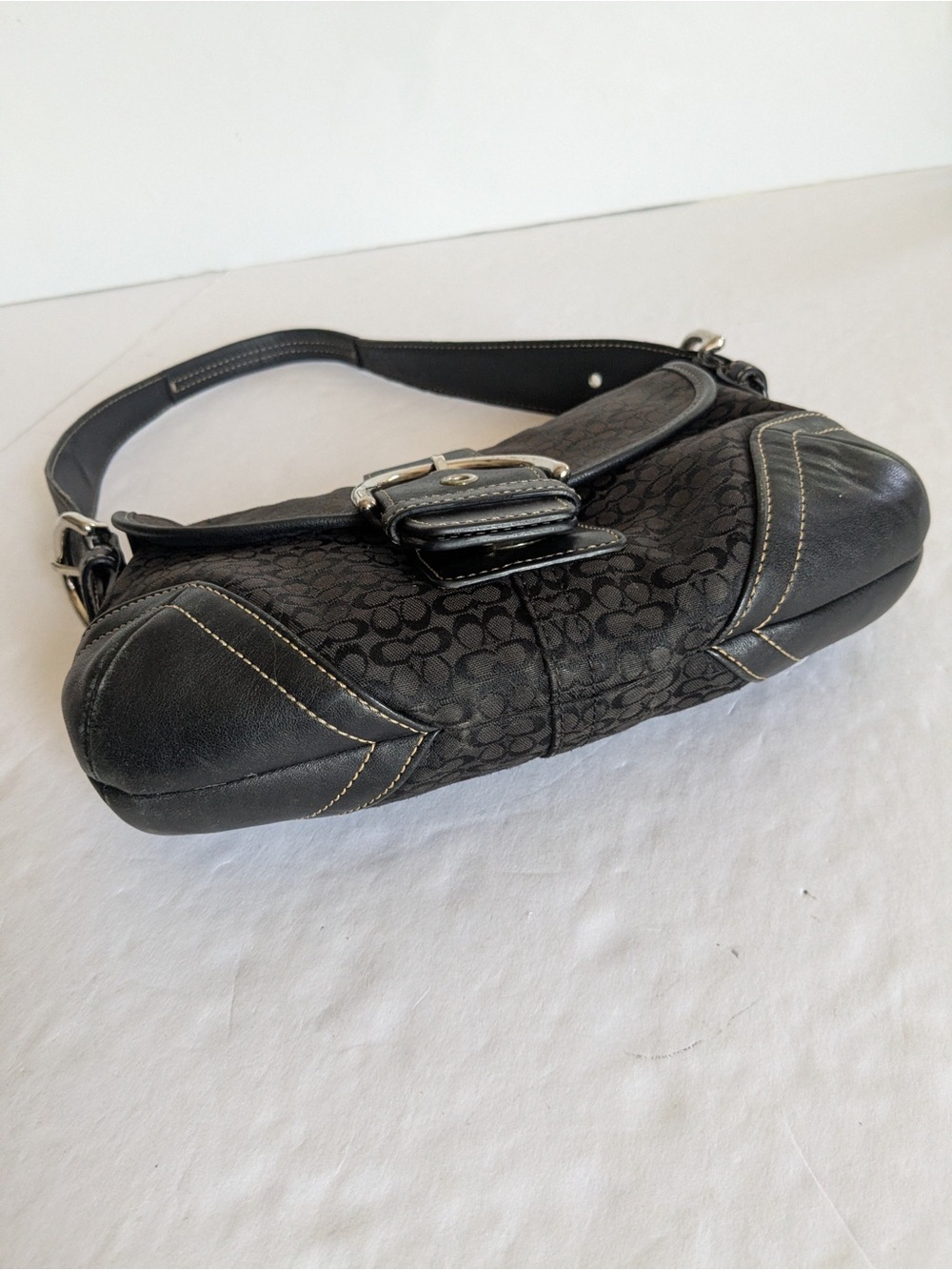 Coach Soho Signature Logo shoulder Bag 6818 - Gem